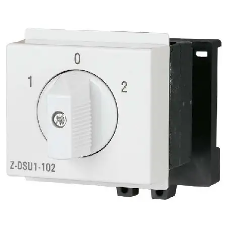 Drehschalter 1p, UM, 1 -0 - 2 Z-DSU1-102
