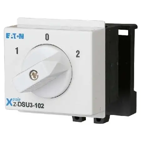 Drehschalter 3p, UM, 1 -0 - 2 Z-DSU3-102