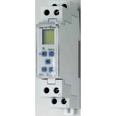 Zeituhr elektro.Woch-Prog. Gangres., 1W 24VAC/DC 12.71.0.024.0000