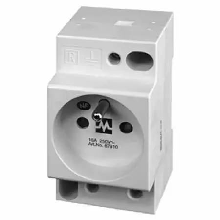 Steckdose für Tragschiene 67910