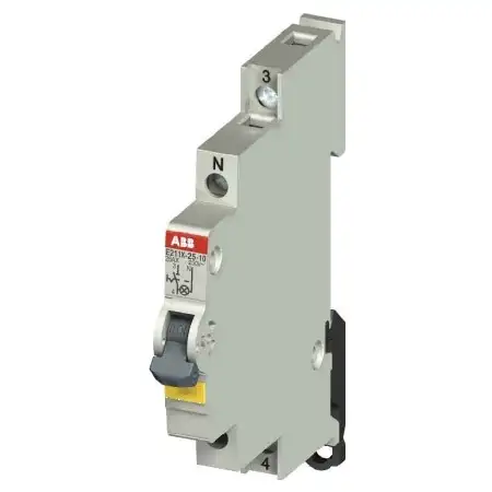 Ausschalter LED gelb E211X-25-10