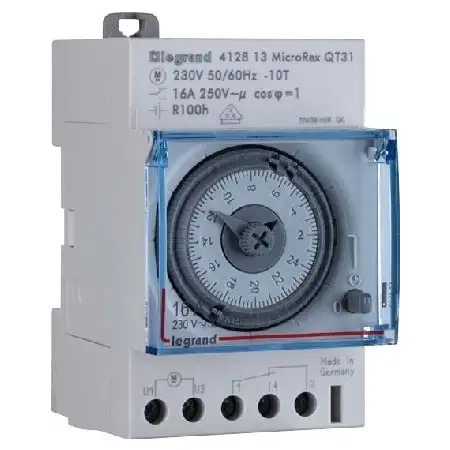 Tagesschaltuhr quarz 230V 50-60Hz MicroRexQT31F/412810