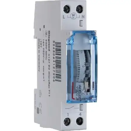 Tagesschaltuhr quarz 230V 50-60Hz MicroRexQT11/412790