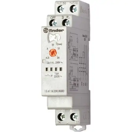 Stromstoßschalter 1 Schließer 16A 230V AC 13.61.8.230.0000