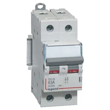 Reiheneinbauschalter Aus 2P 63A 406447