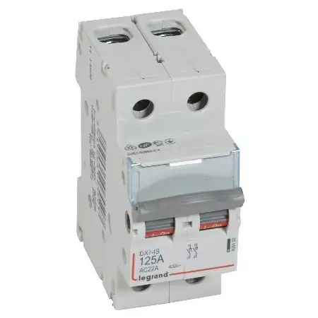 Reiheneinbauschalter Aus 2P 125A 406450