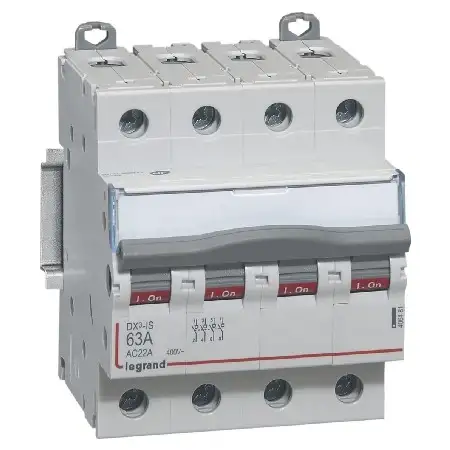 Reiheneinbauschalter Aus 4P 125A 406490