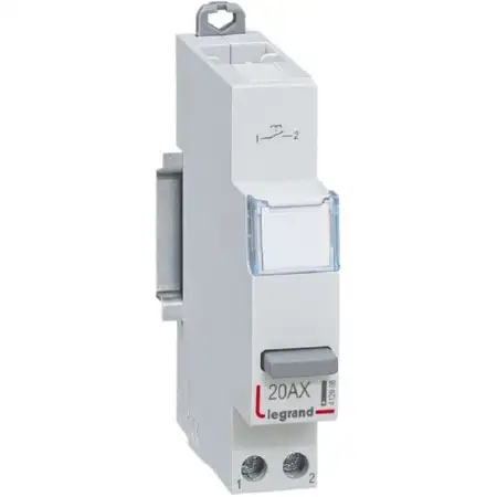 Reiheneinbautaster 20A 1S+1Ö 230V Legrand 412911