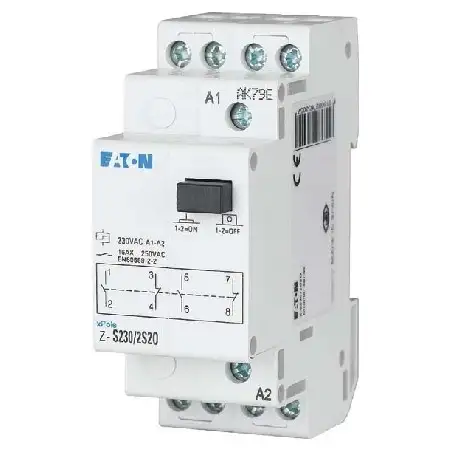 Stromstossschalter 110DC, 1W, 16A, 1TE Z-S109/W