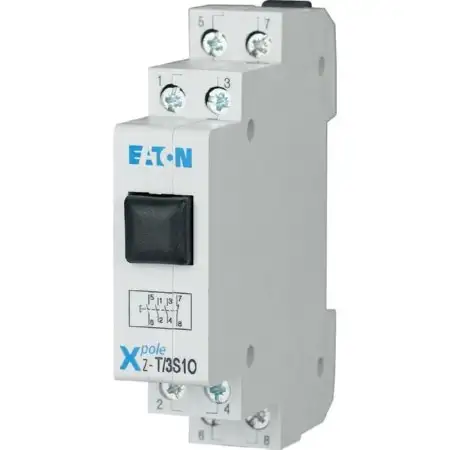 Taster 400V, 16A, 4S, grün Z-T/4S-G
