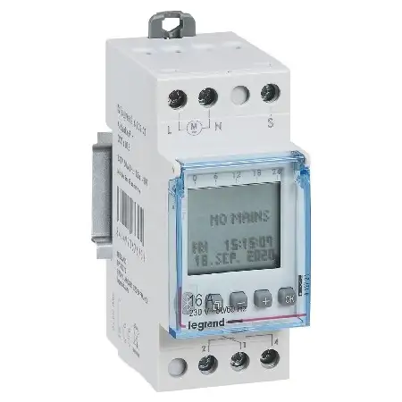 Wochenschaltuhr 1-Kanal AlphaRex D21s/412721