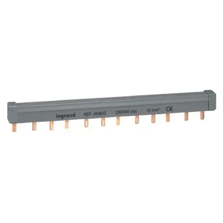 Stiftkammschiene 12 TE, 10 mm² 404942