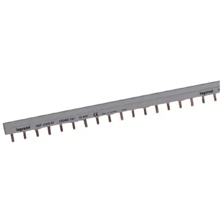 Stiftkammschiene 1 m, 16 mm² 404943