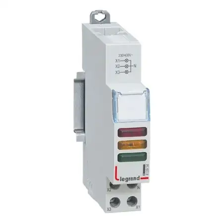 Meldeleuchte LED, rt-ge-gn 412934