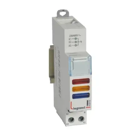 Meldeleuchte LED, rt-ge-bl 412935