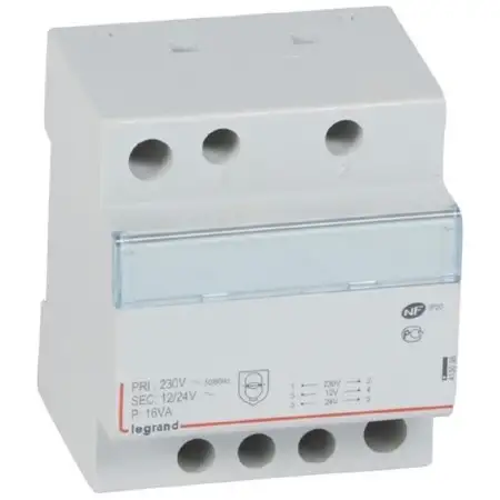 Sicherheitstransformator 16VA, 4TE 413095