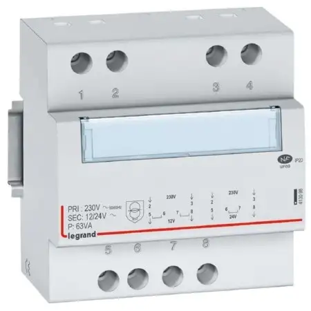 Sicherheitstransformator 63VA, 5TE 413098