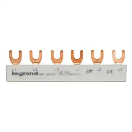 Gabelkammschiene 6TE, 10 qmm 607033