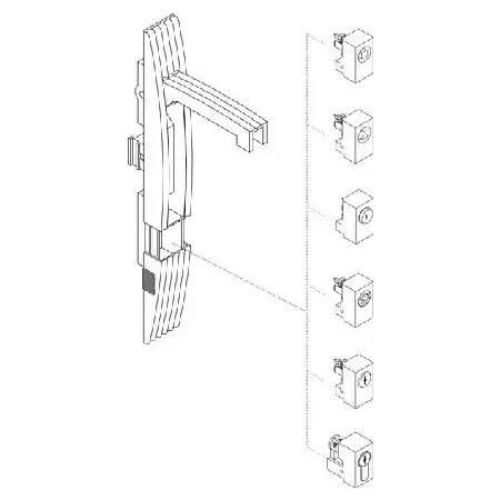 Vierkanteinsatz 6mm +Adapter NSYINS61