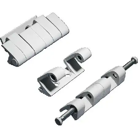 Scharnier 180Grad RAL 7035 für dynamische Belas. TS 8800.710 (VE4)