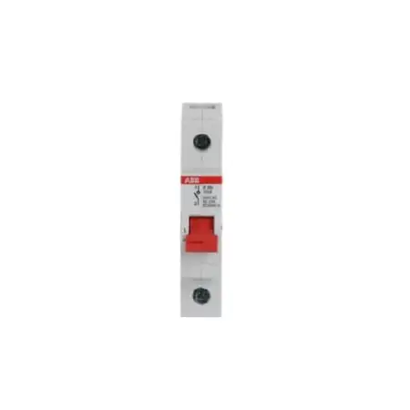 Trennschalter 100A,Schaltgriff rot E201/100R