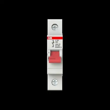 Trennschalter 40A,Schaltgriff grau E201/40G