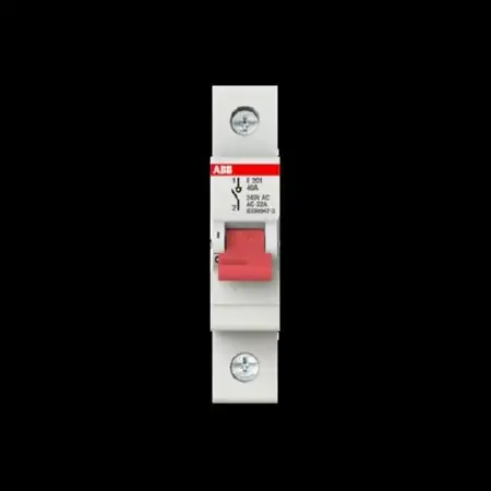 Trennschalter 0A,Schaltgriff rot E201/40R