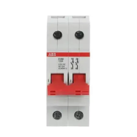 Trennschalter 125A,Schaltgriff rot E202/125R