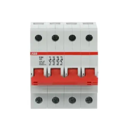 Trennschalter 0A,Schaltgriff rot E204/40R