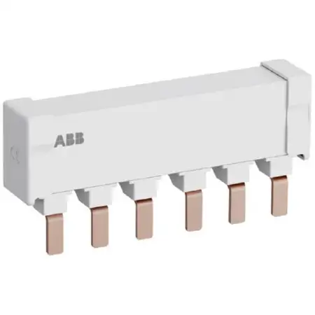 3-Phasen-Sammelschiene für 2 MS165, Ie=125A PS2-2-0-125