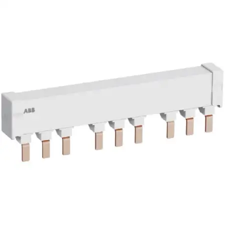 3-Phasen-Sammelschiene für 3 MS165, Ie=125A PS2-3-0-125