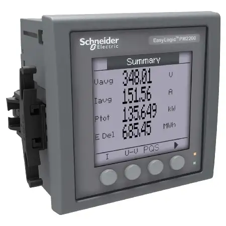 Universalmessgerät b.15H,LCD,RS485,Kl.1 METSEPM2220