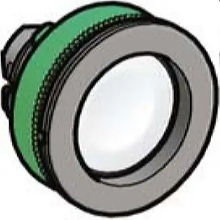 Drucktaster Frontelement 30mm in weiss ZB5FA16
