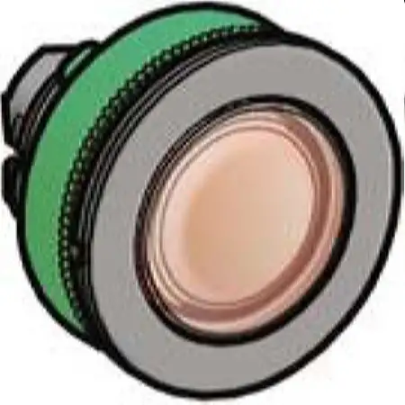 Drucktaster Frontelement 30mm in rot ZB5FA48