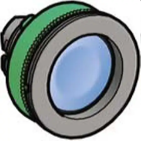 Drucktaster Frontelement 30mm in blau ZB5FA66