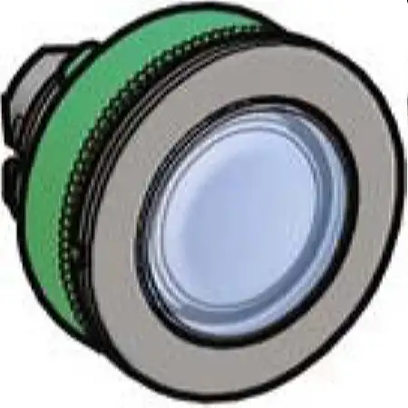 Drucktaster Frontelement 30mm in blau ZB5FA68