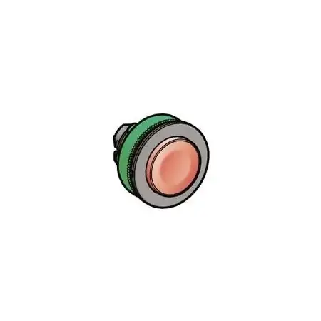 Drucktaster Frontelement 30mm in rot vorst. ZB5FL4