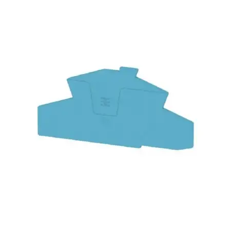 Abschlussplatte 112.64mmx2.1mm,bl AEP 2T 2.5 3C BL
