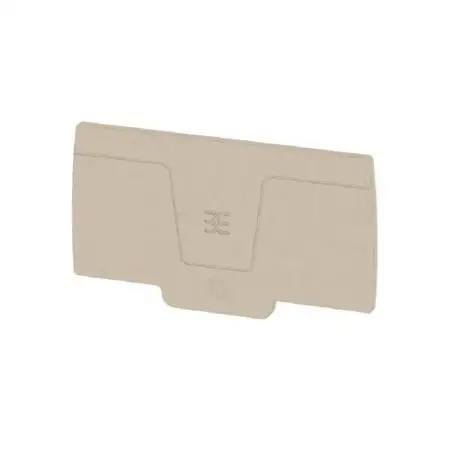 Abschlussplatte 80.65mmx2.35mm,dunkelbeige AEP AP21