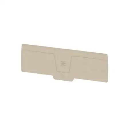 Abschlussplatte 127.75mmx2.4mm,dunkelbeige AEP AP22