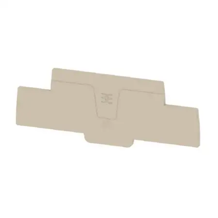 Abschlussplatte 112.8mmx2.1mm,dunkelbeige AEP DT 2.5 2T
