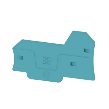 Abschlussplatte 69.6mmx2.1mm,bl ALEP 3C 4 BL