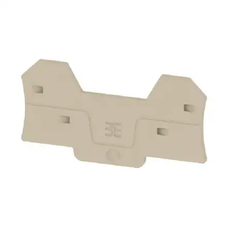 Abschlussplatte 77.6mmx2.1mm,dunkelbeige ALEP 4C 2.5