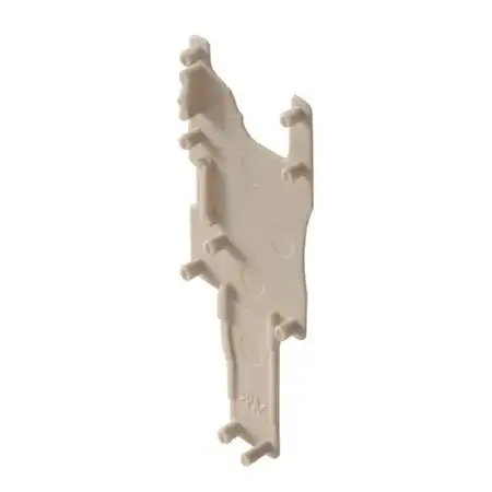 Abschlussplatte 19mmx0.5mm,dunkelbeige MCV APG 4