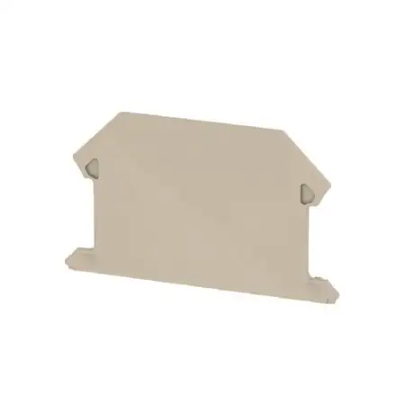 Abschlussplatte 56mmx1.5mm,dunkelbeige WAP 2.5-10 4-6