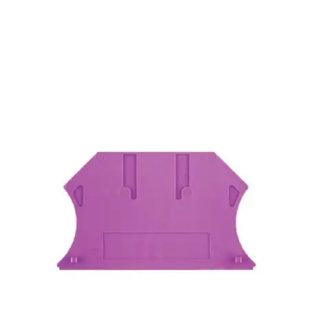 Abschlussplatte 56mmx1.5mm,violett WAP 2.5-10 VI