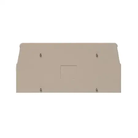 Abschlussplatte 1.5mm,dunkelbeige WAP WTL6/4FF