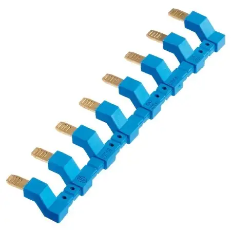 Verbindungsbrücke blau, 8-polig 097.58