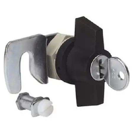 Knebelgriff seit. Verriegelung f PLS Schlüssel 405 NSYCL27L405