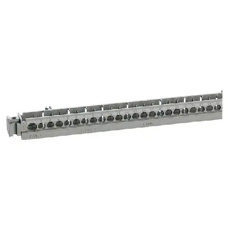 Klemmengehäuse mit 38 Bohrungen L:276mm 12Mod/Reihe 004817